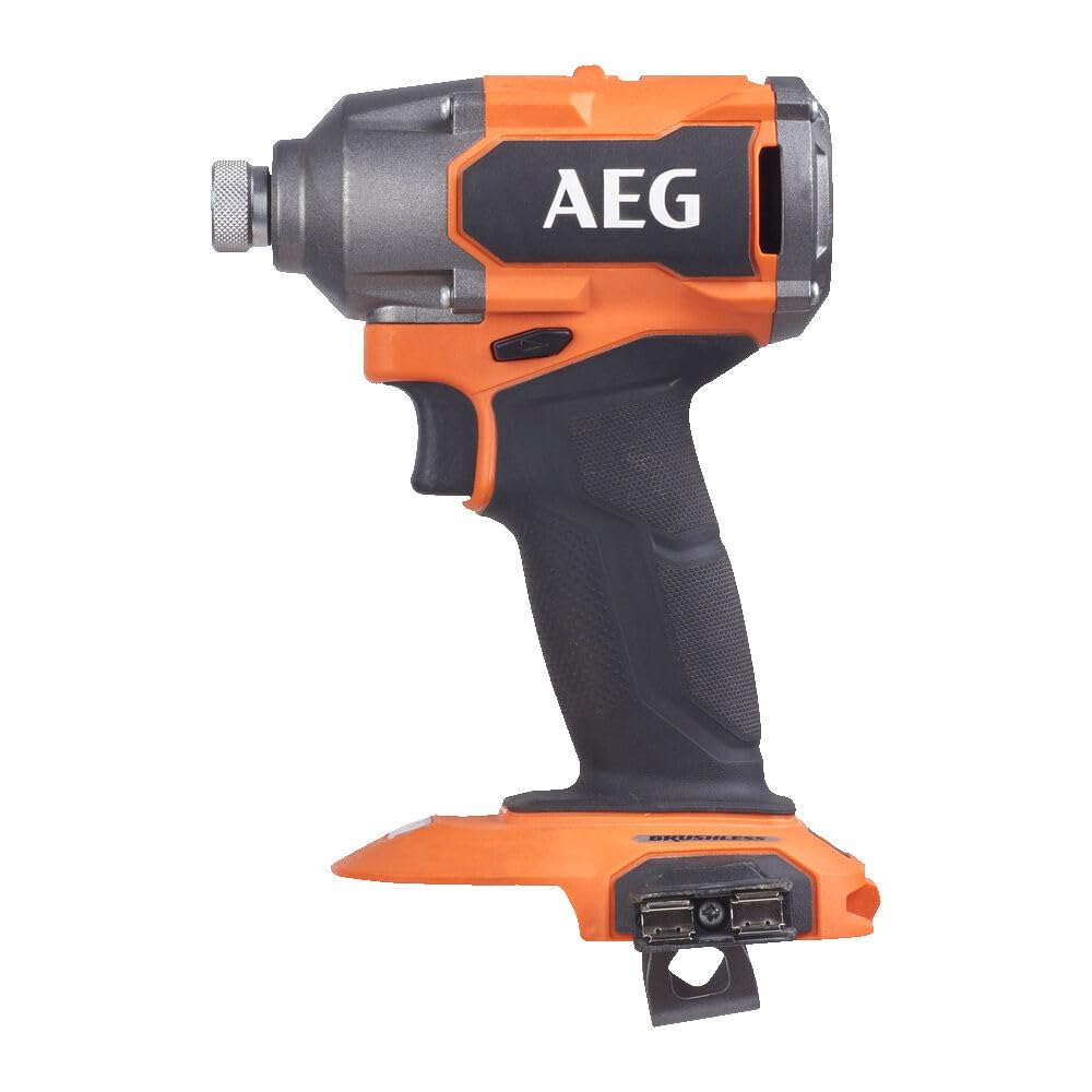 AEG - Visseuse à chocs 18V BRUSHLESS, 350 Nm, 3 modes, 0 à 2900 tr,min, 0 à 4200 cps,min, réception Hex 1,4", sans batt. ni chargeur, en carton