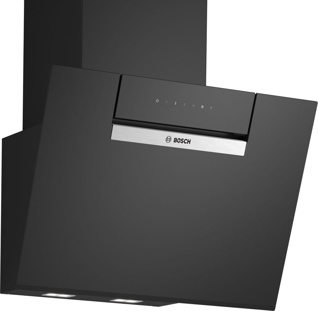 Bosch DWK67FN60, Série 4, Hotte inclinée, 60 cm, Noir