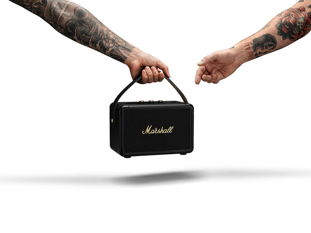 Marshall Kilburn II Enceinte Bluetooth Portatif - Noir et Laiton