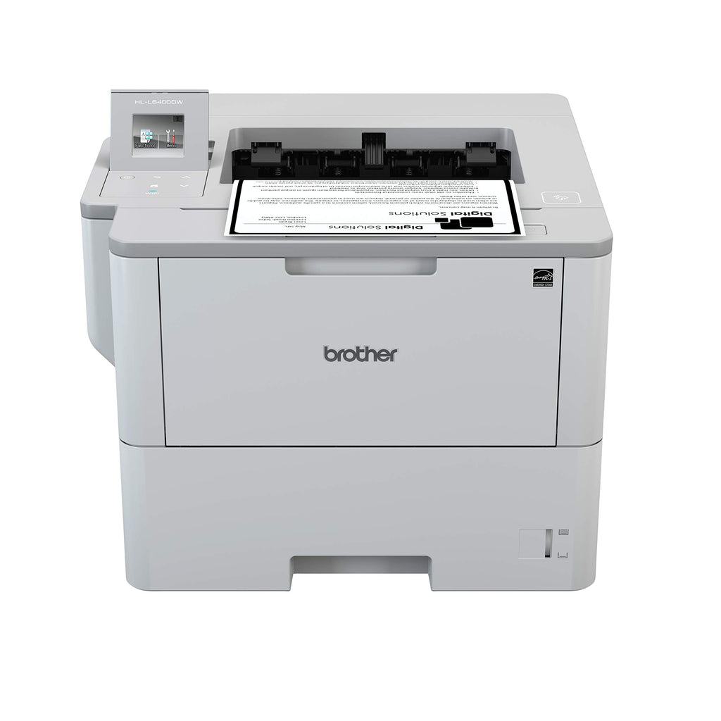 Brother HL-L6400DW Imprimante laser Professionnnelle | Monochrome | NFC | Web Connect | 50ppm | Wi-Fi Direct