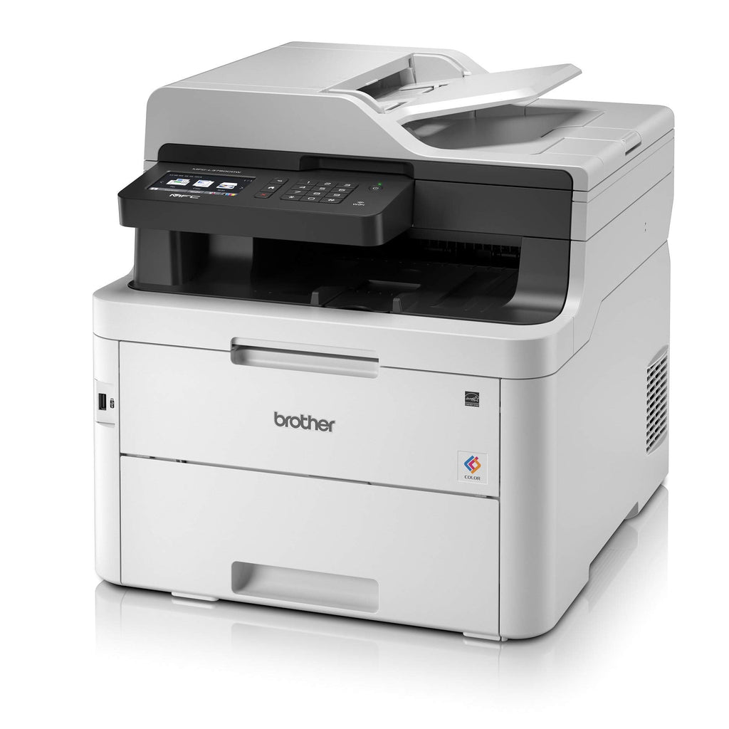 Brother MFC-L3750CDW Imprimante multifonction 4-en-1 (Impressio/Copie/Scan/Fax) LED couleur 24 ppm USB Blanc