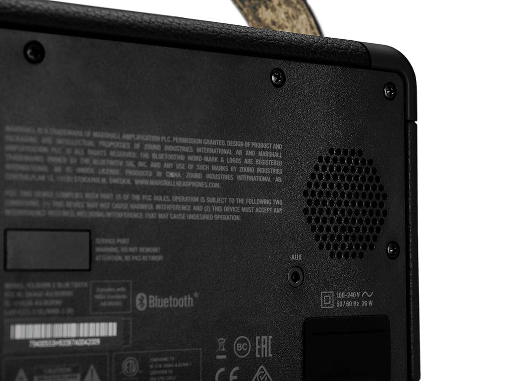 Marshall Kilburn II Enceinte Bluetooth Portatif - Noir et Laiton