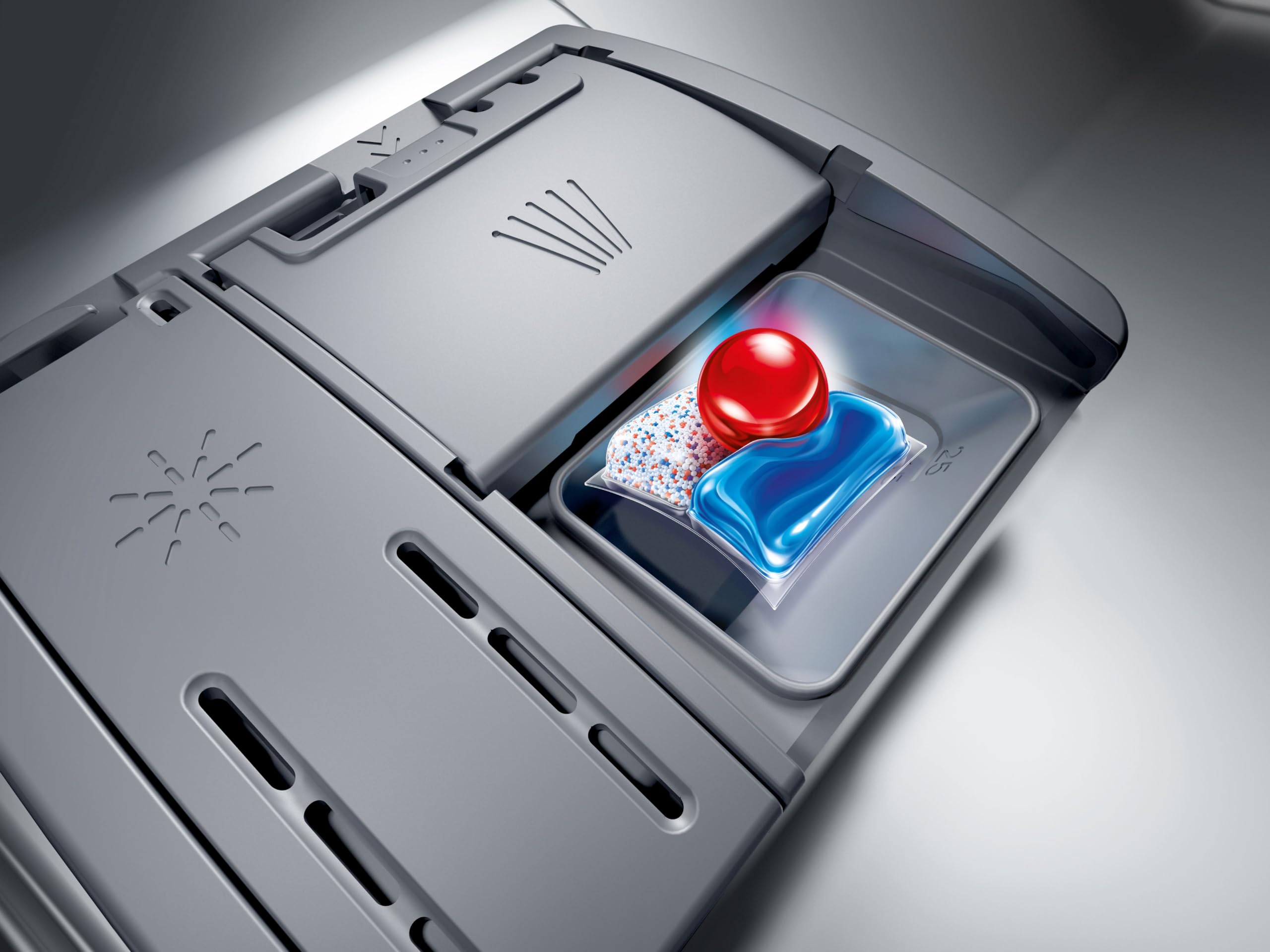 Bosch SMS26AI01F, Série 2, Lave-vaisselle 60 cm, Pose libre, Inox