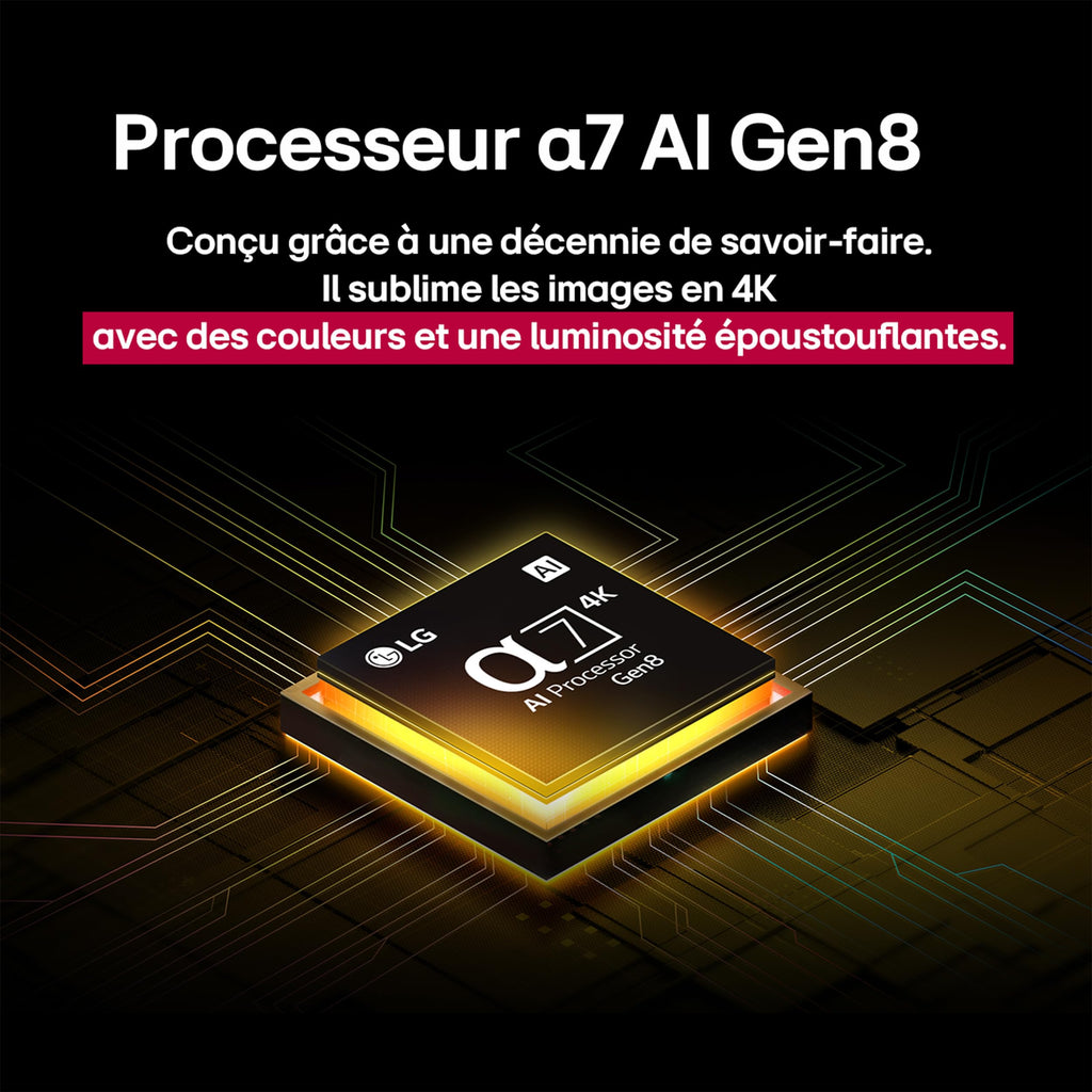 LG TV QNED AI 2025 | 55QNED8E | 55'' (139cm) | 4K UHD | HDR10 | webOS 25 | Télécommade AI Magic Remote | Alexa, Google Assistant | Netflix Disney+ CANAL+ Prime Video | AirPlay 2 | Luminosité éclatante