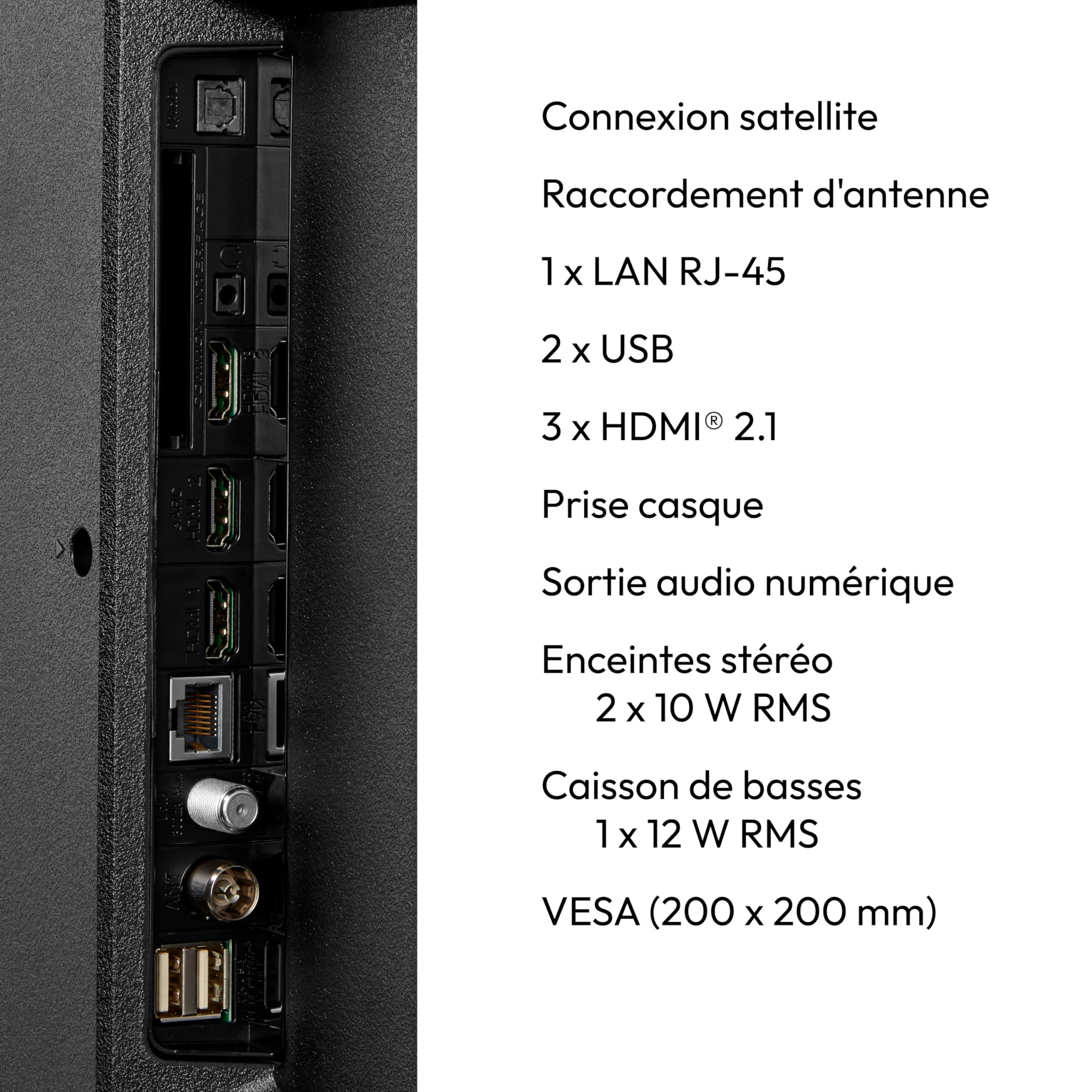 MEDION TV 55 Pouces 4K (138,8 cm) QLED Television (Smart TV 4K, Dolby Vision HDR, VIDAA Store, Prime Video, Disney+, DAZN, Paramount+, DTS X, Dolby Atmos, PVR, Bluetooth, MD 855600)